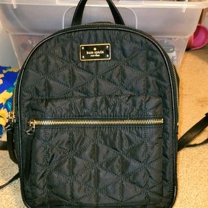 Kate Spade backpack purse & matching wallet